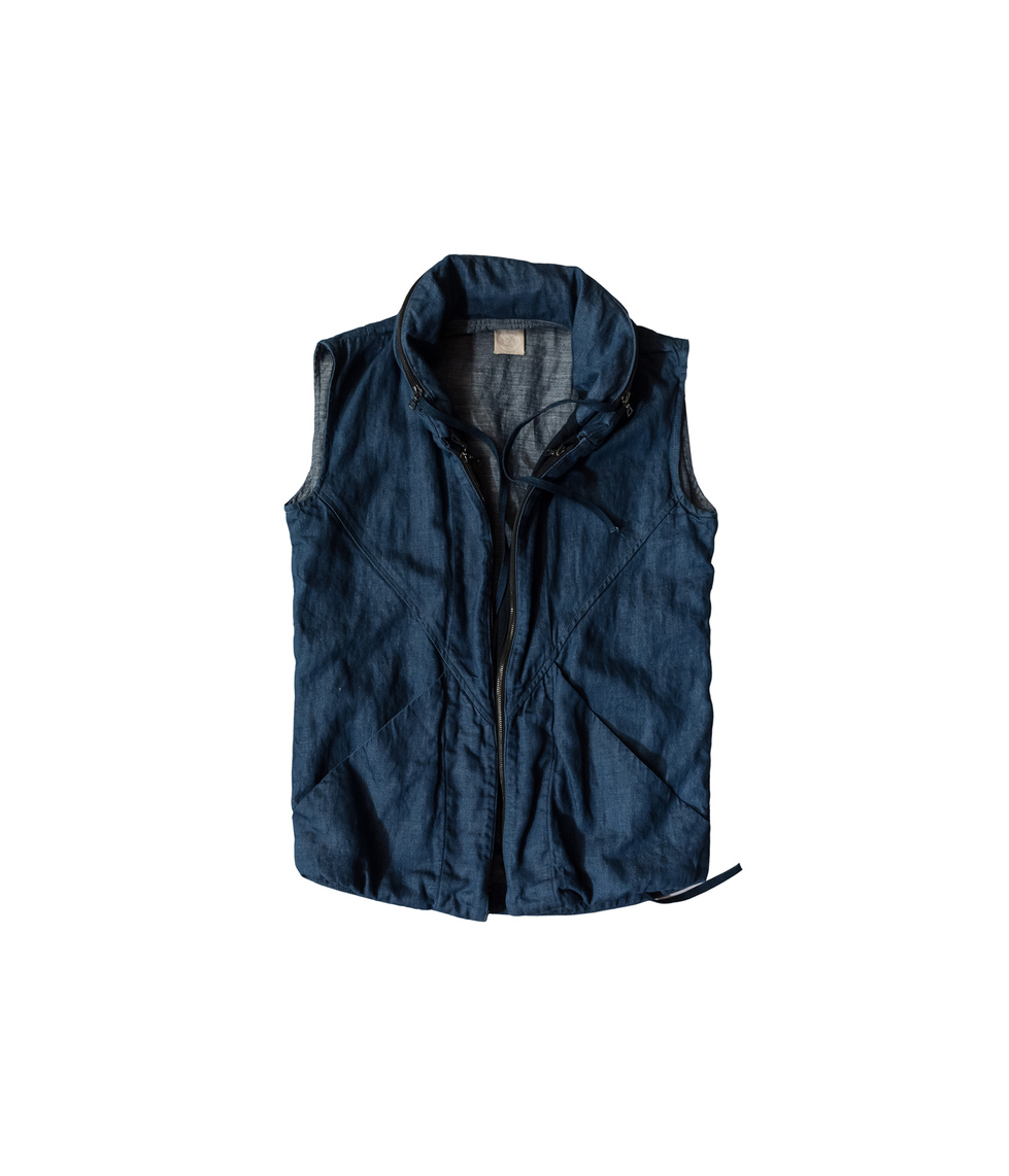 Vest 01 Gilet indaco 7701 10oz